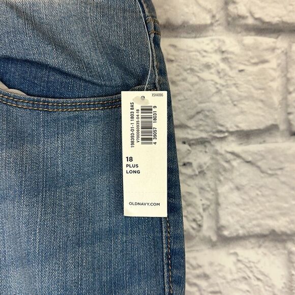 Old Navy Super Skinny Jeans Size 18 LONG NWT - Picture 4 of 7